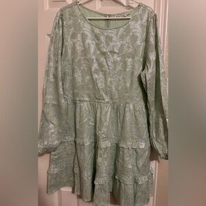 Roller Rabbit Mint Green Mini Dress